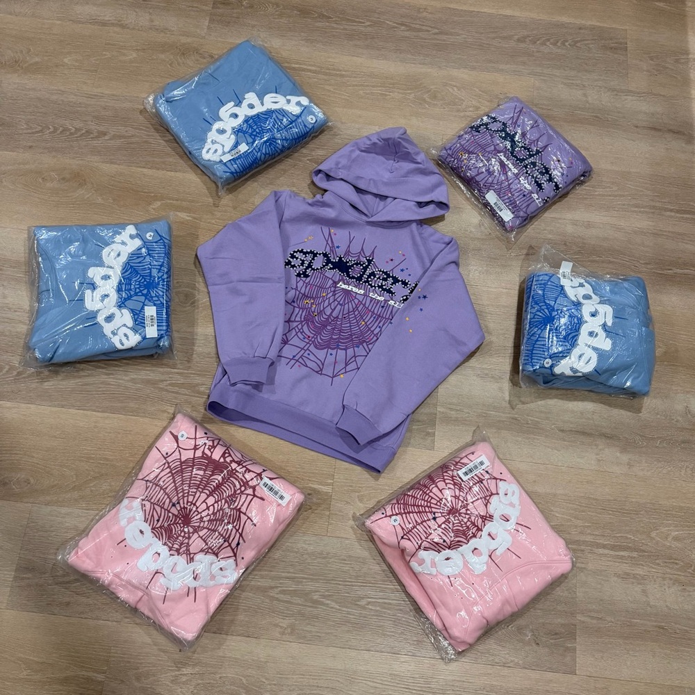 Purple Spyder Hoodie